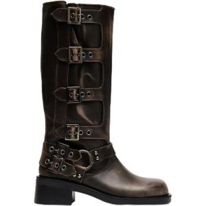 imageSteve Madden Womens Rocky Knee High BootBrown Distressed