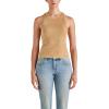 imageSteve Madden Womens Metallic Racerback TankGold