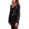 imageSteve Madden Womens Holly TopBlack Multi