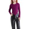 imageSteve Madden Womens Melissa SweaterPlum