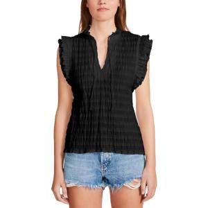imageSteve Madden Womens Hearts a Flutter TopBlack