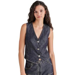 imageSteve Madden Womens Selene VestDark Indigo