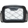 imageSteve Madden Bjelly Clear Quilted Stitch Camera Bag Black