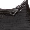 imageSteve Madden Justine Croco Mini Hobo BlackBlack