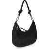 imageSteve Madden Womens Kaya Hobo Bag HandbagBlack
