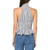 imageSteve Madden Womens Kosta TopNavy Stripe