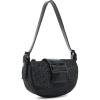 imageSteve Madden Balexis Crescent Shoulder BagBlack