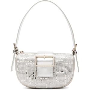 imageSteve Madden Balexis Crescent Shoulder BagSilver