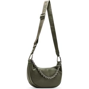 imageSteve Madden Bzina Moon Shaped Bag WChain Olive