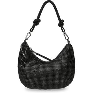 imageSteve Madden Womens Kaya Hobo Bag HandbagBlack