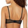 imageSteve Madden Womens Mesh Balconette BraBlack