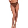 imageSteve Madden Womens Mesh HighLeg Bikini UnderwearTiramisu