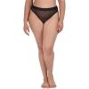 imageSteve Madden Womens Mesh HighLeg Thong UnderwearBlack