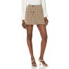 imageSteve Madden Womens Lark Wrap SkirtGrey Plaid