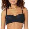 imageSteve Madden Womens Mesh Balconette BraBlack