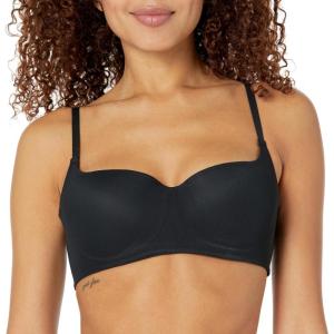 imageSteve Madden Womens Mesh Balconette BraBlack