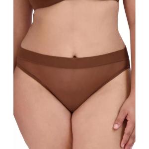 imageSteve Madden Womens Mesh HighLeg Bikini UnderwearTiramisu