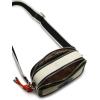 imageSteve Madden Derrick Double Zip Crossbody BlackWhite