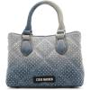 imageSteve Madden Mickeyr Quilted Top Handle Crossbody with Stones Denim
