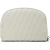 imageSteve Madden Womens Jadezh Diagonal Quilted Dome CardholderChalk