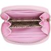 imageSteve Madden Womens Jadezh Diagonal Quilted Dome CardholderPink