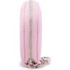 imageSteve Madden Womens Jadezh Diagonal Quilted Dome CardholderPink