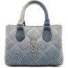 imageSteve Madden Mickeyr Quilted Top Handle Crossbody with Stones Denim