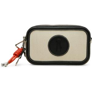 imageSteve Madden Derrick Double Zip Crossbody BlackWhite