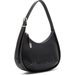 imageSteve Madden Quincyy Hobo with Logo PlateWhite