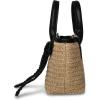 imageSteve Madden Boww Mini Straw Top Handle WBowBlack Multi