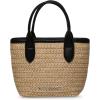 imageSteve Madden Boww Mini Straw Top Handle WBowBlack Multi