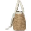 imageSteve Madden Boww Mini Straw Top Handle WBowWhite Multi