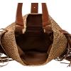 imageSteve Madden Coltie Straw Hobo WFringe Cognac