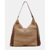 imageSteve Madden Coltie Straw Hobo WFringe Cognac