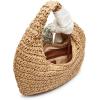 imageSteve Madden Daenrys Straw HoboNatural
