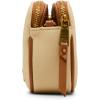 imageSteve Madden Daisyh Diagonal Quilted Double Zip CrossbodyNatural