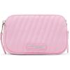 imageSteve Madden Daisyh Diagonal Quilted Double Zip CrossbodyPink