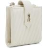 imageSteve Madden Womens Jemh Diagonal Quilted Bifold CardcaseChalk