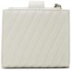 imageSteve Madden Womens Jemh Diagonal Quilted Bifold CardcaseChalk
