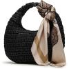 imageSteve Madden Daenrys Straw HoboBlack