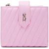 imageSteve Madden Womens Jemh Diagonal Quilted Bifold CardcasePink