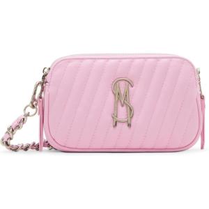 imageSteve Madden Daisyh Diagonal Quilted Double Zip CrossbodyPink