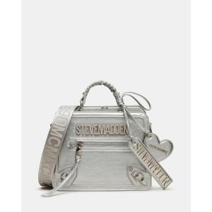 imageSteve Madden Evelyny Box Tote Update Silver