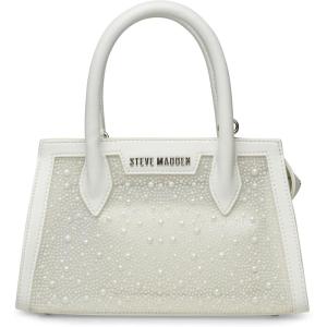 imageSteve Madden Peach MeshPearl Top Handle White