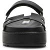 imageSteve Madden Womens Bigmayven Wedge SandalBlack Leather