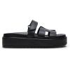 imageSteve Madden Womens Bigmayven Wedge SandalBlack Leather
