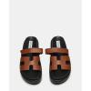 imageSteve Madden Womens Bigmayven Wedge SandalCognac Leather