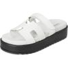 imageSteve Madden Womens Bigmayven Wedge SandalWhite Leather