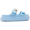 imageSteve Madden Womens Bigschmona Slide SandalBlue Jelly