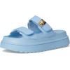 imageSteve Madden Womens Bigschmona Slide SandalLight Blue Jelly